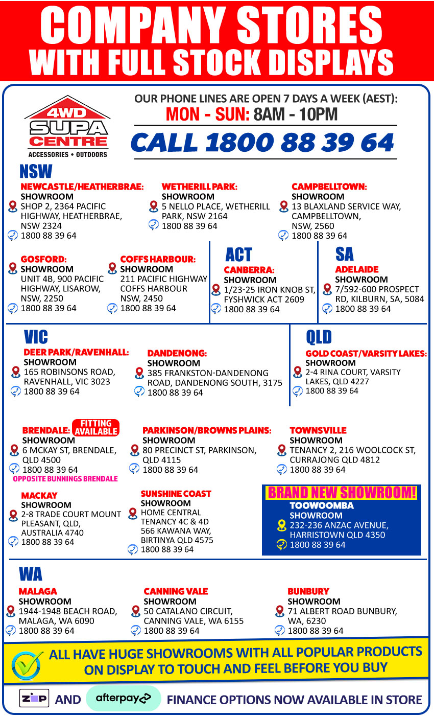 4WD Supacentre Camping Store